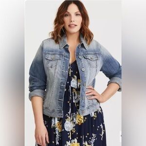 NWT Torrid Denim Jacket